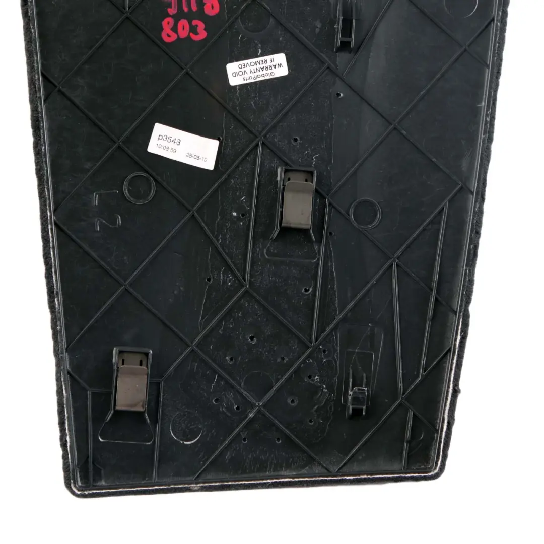 Panneau d'habillage console centrale arrière gauche Noir 9178803 pour BMW F07 GT à propos du numéro de pièce 9187517 BMW F07 GT Panneau d'habillage console centrale arrière gauche Noir 9178803 - SKU 9187517 - Numéro de pièce 9187517