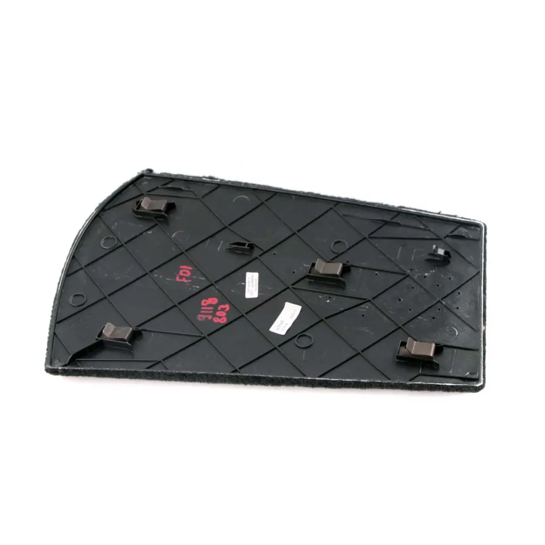 BMW F07 GT Osłona Boczek Panelu Konsoli Środkowej Tył Czarna 9178803 - SKU 9187517 - Numer Części 9187517