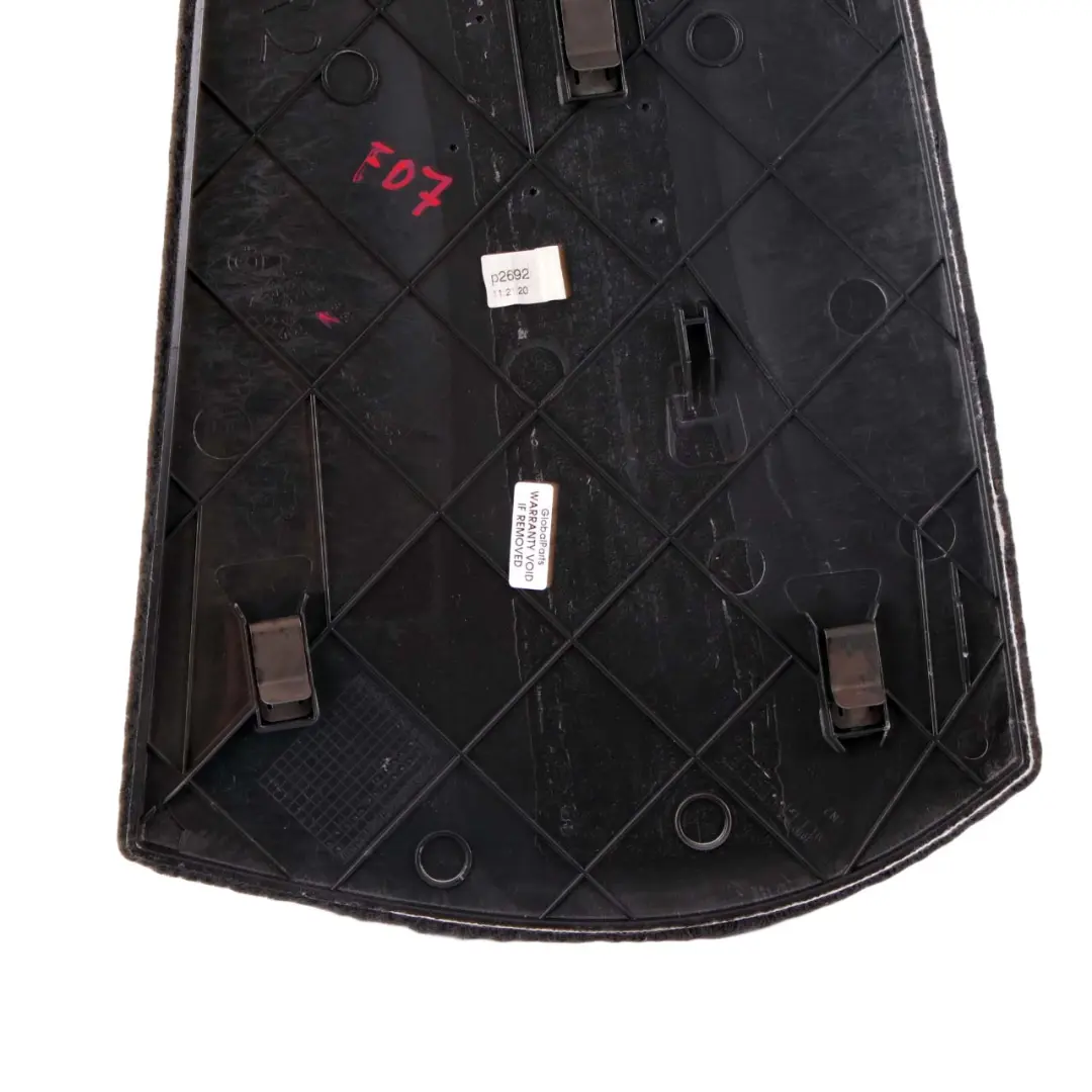 Blende Abdeckung Mittelkonsole Hinten Rechts Schwarz 9178804 für BMW F07 GT mit Teilenummer 9187518 BMW F07 GT Blende Abdeckung Mittelkonsole Hinten Rechts Schwarz 9178804 - SKU 9187518 - Teilenummer 9187518