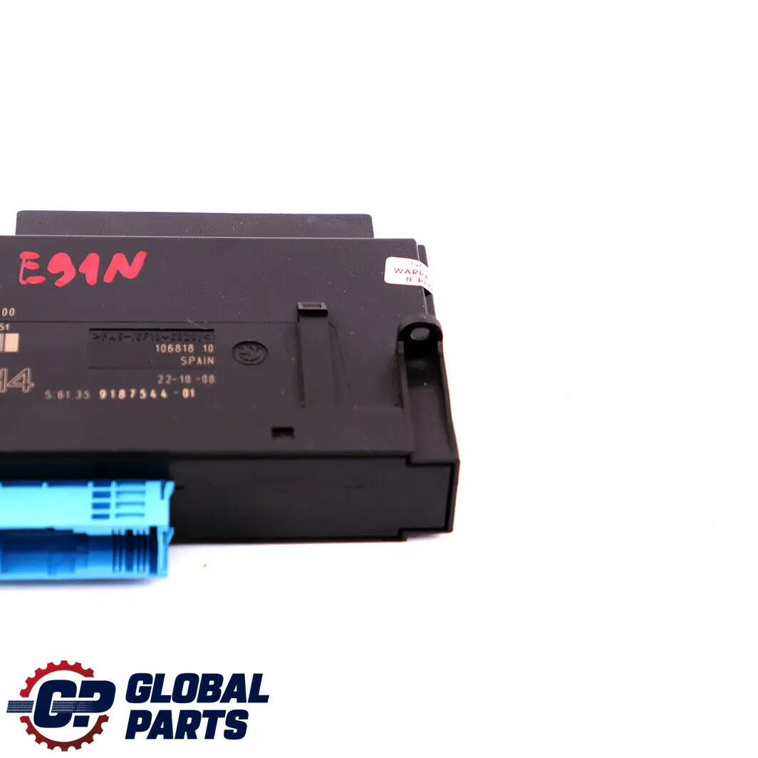 BMW E91 LCI ECU Body Control Module H4 PL2 JBBFE Junction Box - SKU 9187544 - Numéro de pièce 9187544