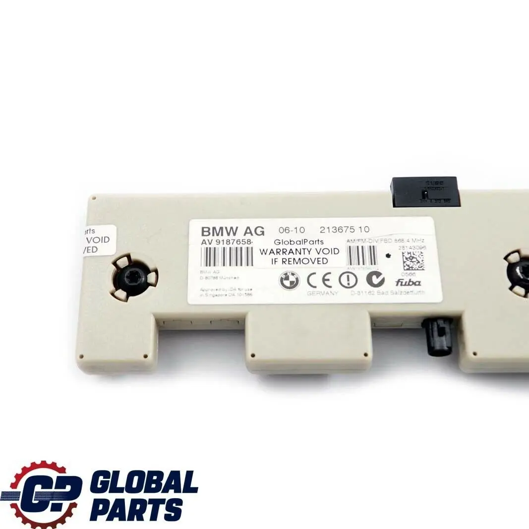 Antenna Amplifier BMW E82 E90 E92 Diversity Aerial Module Control Unit  - SKU 9187658 - Part number 65209187658