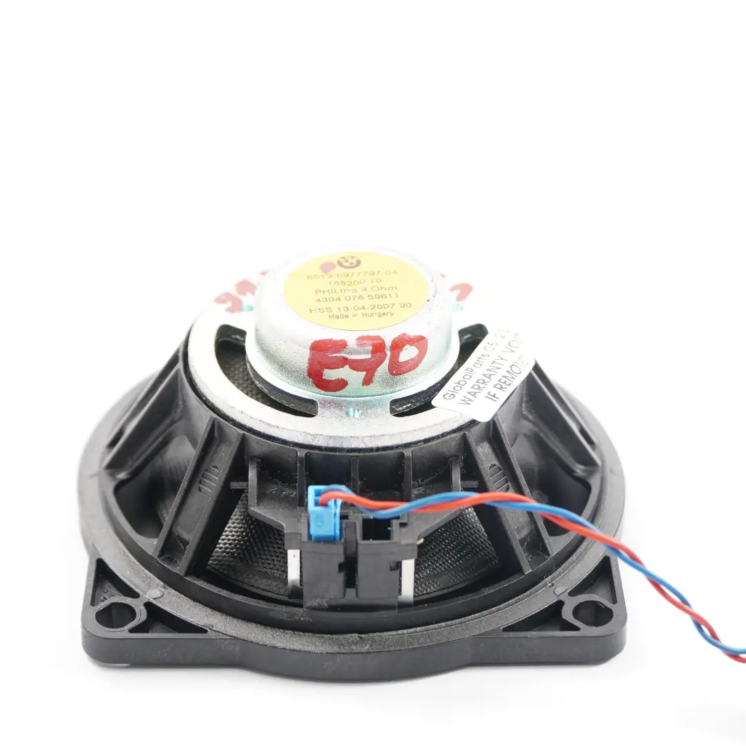 BMW X5 X6 E70 E71 Salpicadero Hi-Fi Estéreo Audio Altavoz Tweeter 6977797 - SKU 9188330-1 - Número de pieza 9188330