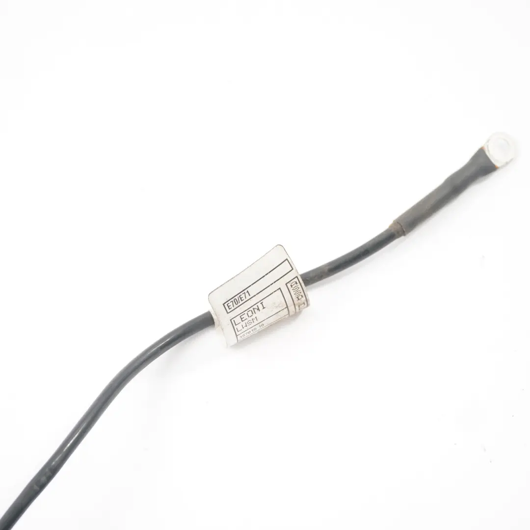 Battery Earth Cable Ground - Pole Lead L= 490MM to BMW X5 E70 X6 E71 with Part number 9188853 BMW X5 E70 X6 E71 Battery Earth Cable Ground - Pole Lead L= 490MM - SKU 9188853 - Part number 9188853