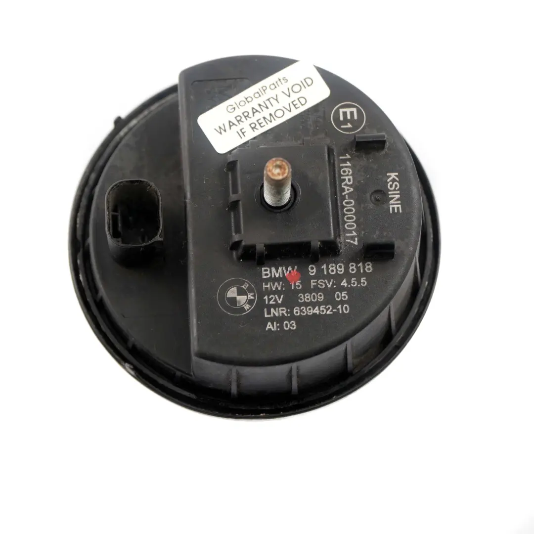 Alarm Sirene Hupe für BMW E60 E61 E65 E66 E67 E87 E90 mit Teilenummer 9189818 BMW E60 E61 E65 E66 E67 E87 E90 Alarm Sirene Hupe - SKU 9189818 - Teilenummer 9189818