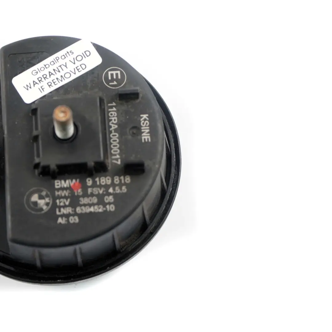 Sirène D'Alarme pour BMW E60 E61 E65 E66 E67 E87 E90 à propos du numéro de pièce 9189818 BMW E60 E61 E65 E66 E67 E87 E90 Sirène D'Alarme - SKU 9189818 - Numéro de pièce 9189818