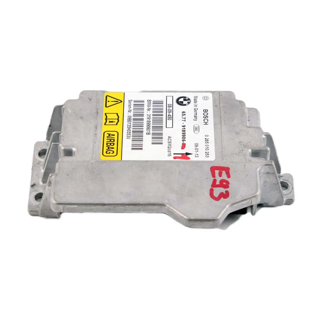 BMW E88 E93 LCI Air Module Control Unit ECU - SKU 9189906-1 - Part number 9189906