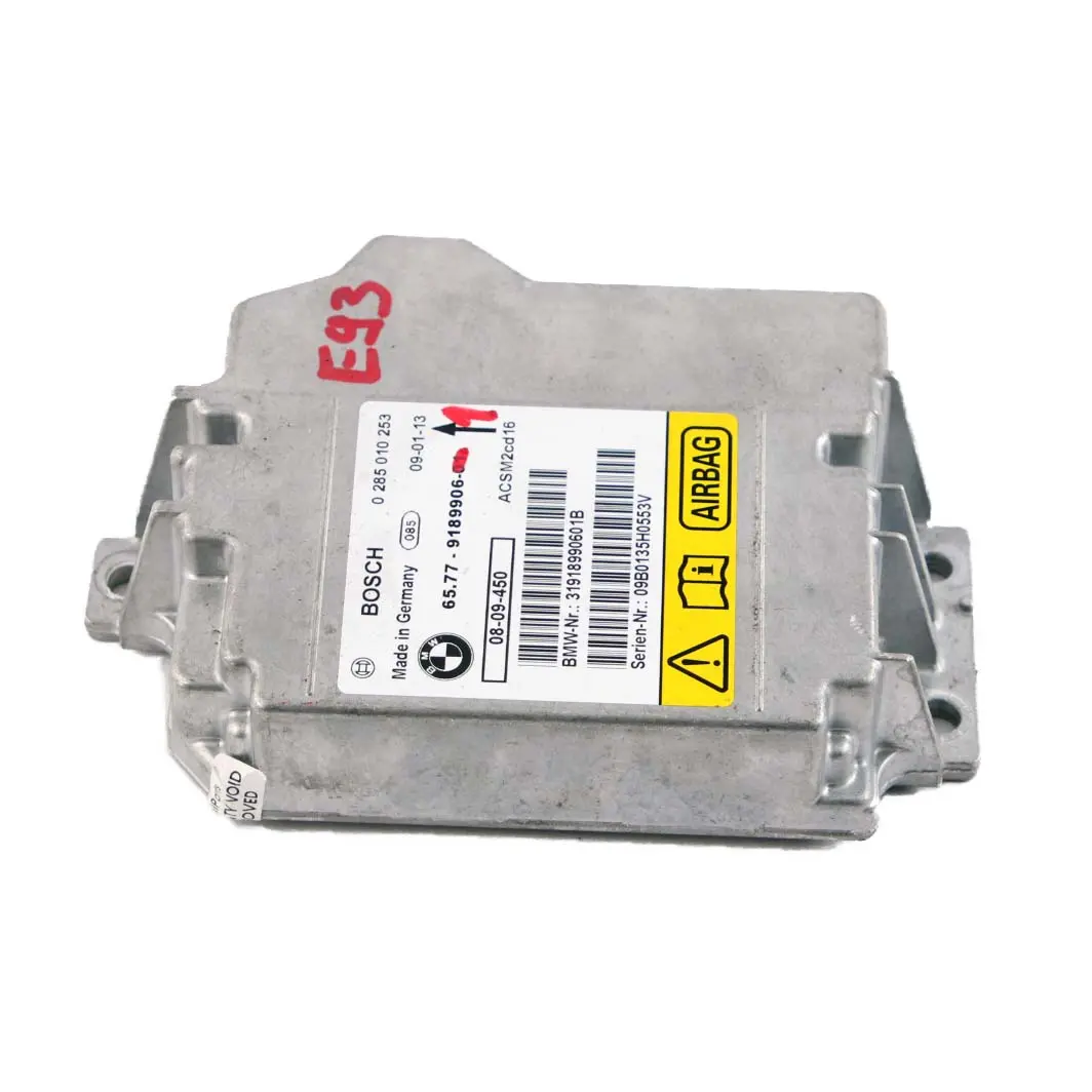 BMW E88 E93 LCI Air Module Control Unit ECU - SKU 9189906-1 - Part number 9189906