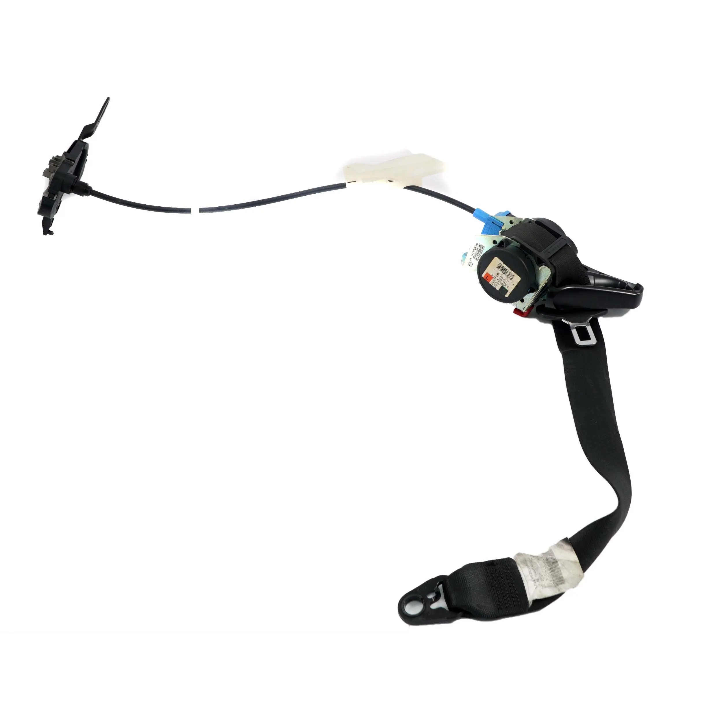 BMW E93 Cinturón Seguridad Asiento Superior Delantero Izquierdo Schwarz 9190211