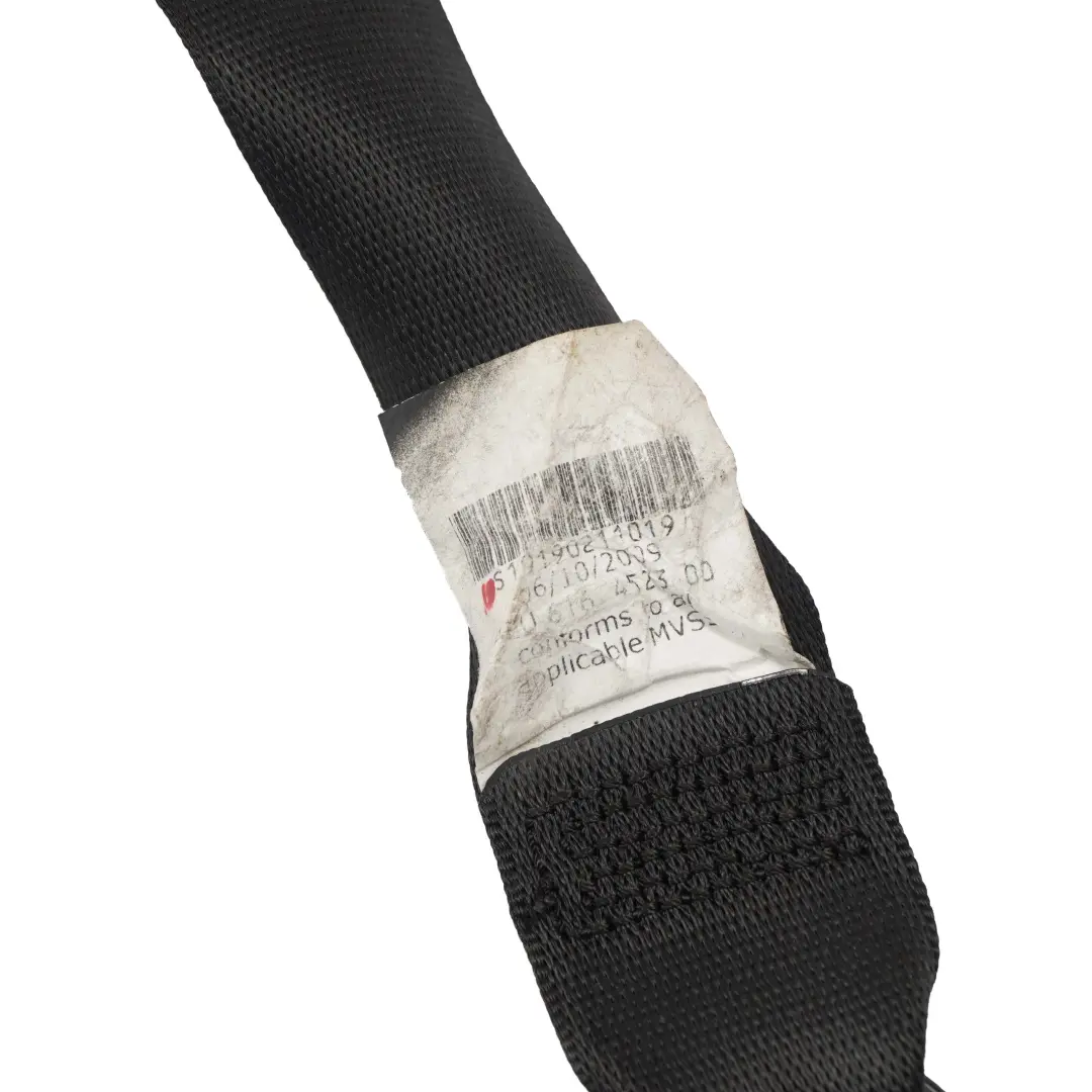 BMW E93 Convertible Upper Seat Safety Belt Front Left N/S Schwarz Black - SKU 9190211 - Part number 9190211