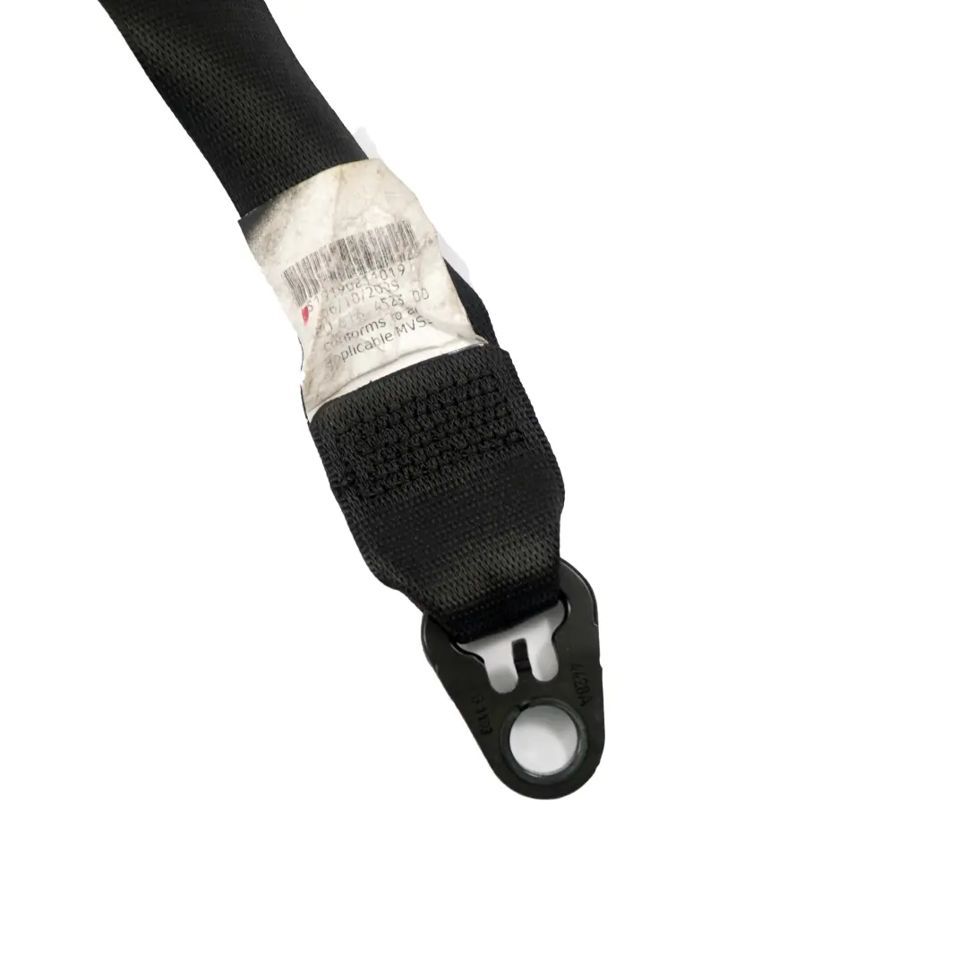 Upper Seat Safety Belt Front Left N/S Schwarz Black to BMW E93 Convertible with Part number 9190211 BMW E93 Convertible Upper Seat Safety Belt Front Left N/S Schwarz Black - SKU 9190211 - Part number 9190211