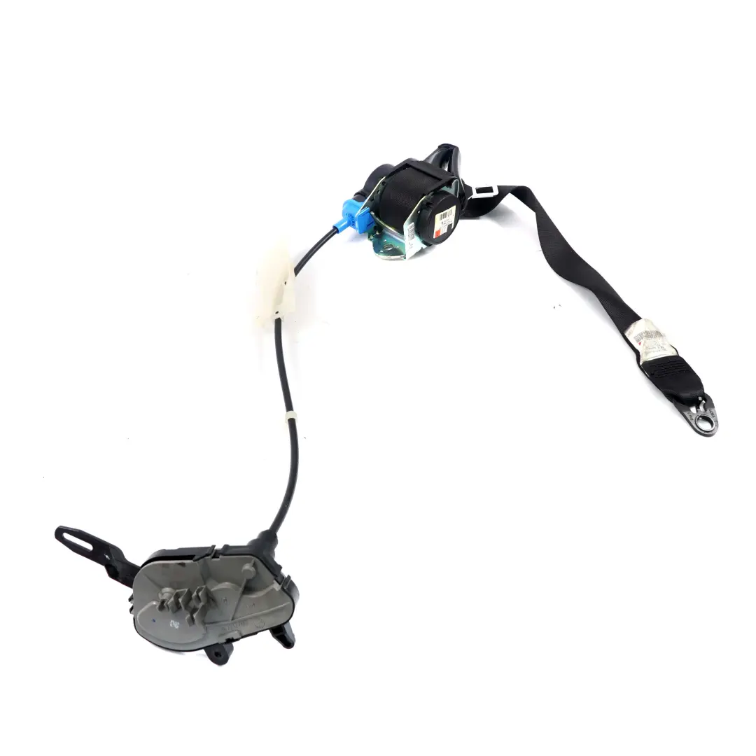 BMW E93 Convertible Upper Seat Safety Belt Front Left N/S Schwarz Black - SKU 9190211 - Part number 9190211