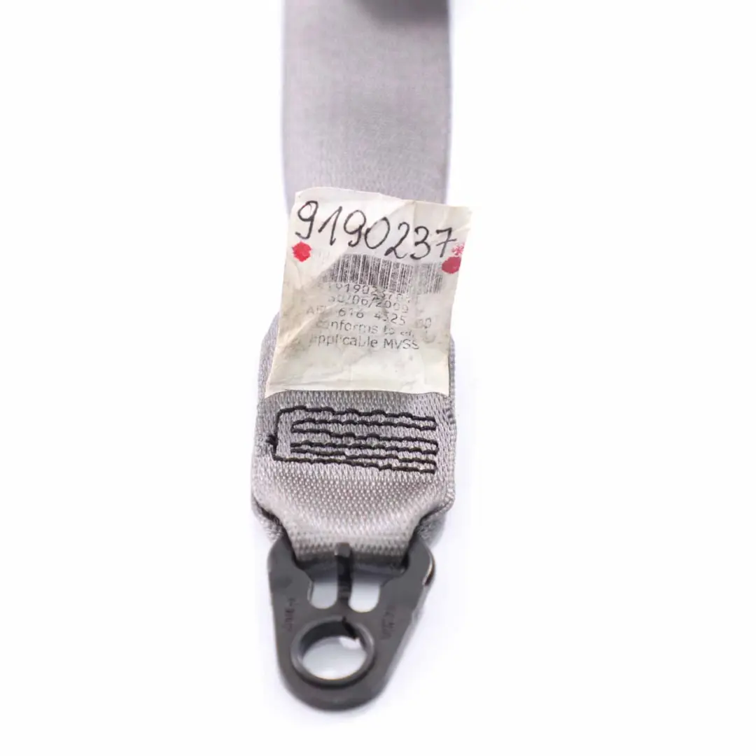 BMW E93 Cabrio Seat Belt Upper Seatbelt Front Left N/S Safety Belt Grey - SKU 9190237 - Part number 9190237