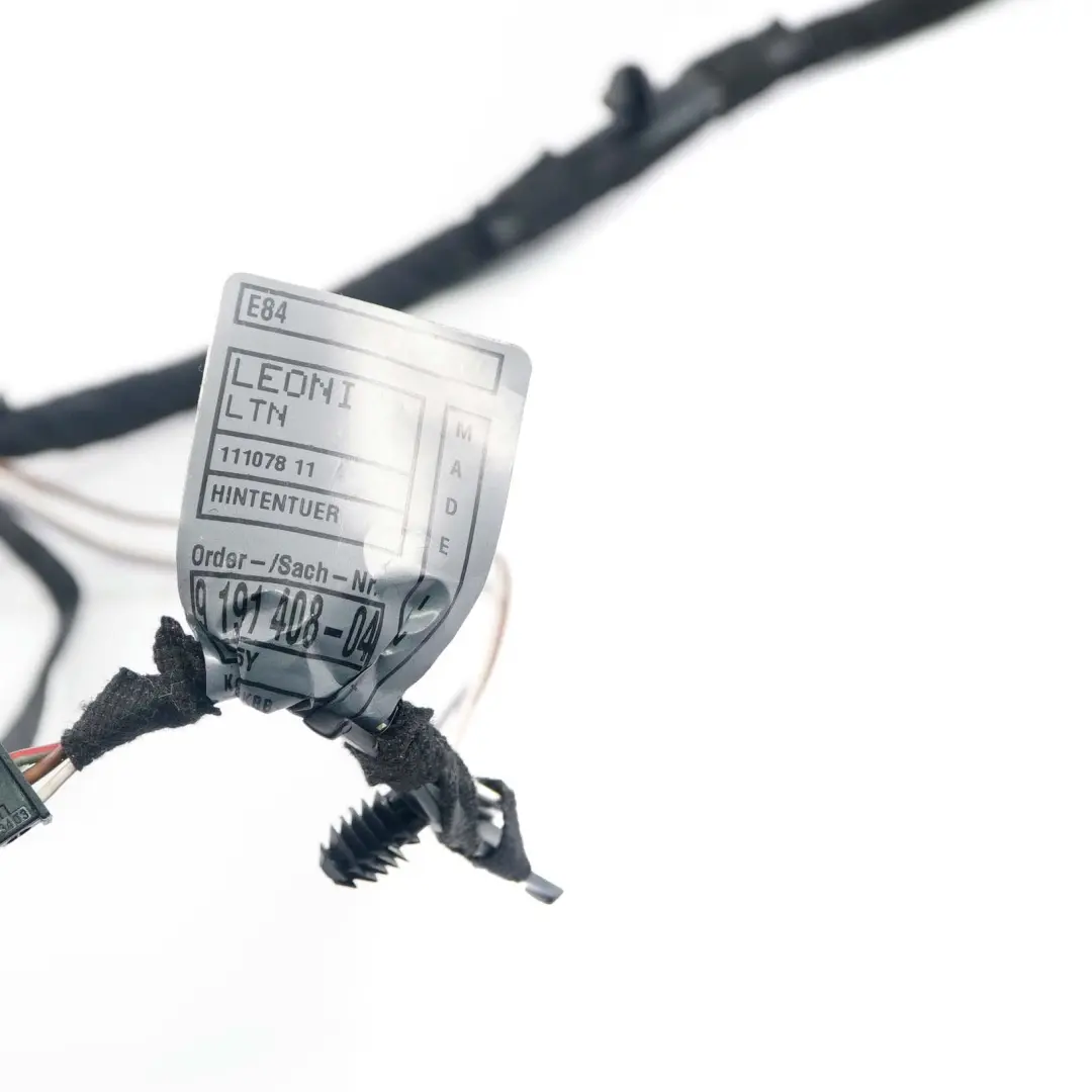 Cables Faisceau Cables Hintert?r Arriere Droite A Gauche pour BMW X1 E84 à propos du numéro de pièce 9191408 BMW X1 E84 Cables Faisceau Cables Hintert?r Arriere Droite A Gauche - SKU 9191408 - Numéro de pièce 9191408