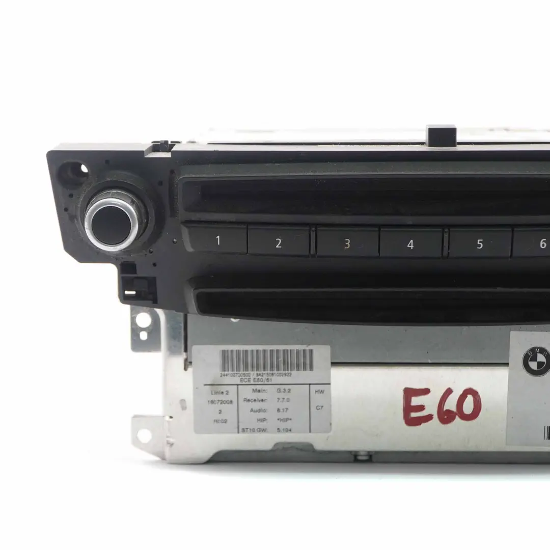 BMW E60 E61 Navigationssystem CCC CD Haupteinheit Steuergerät - SKU 9191554 - Teilenummer 9191554