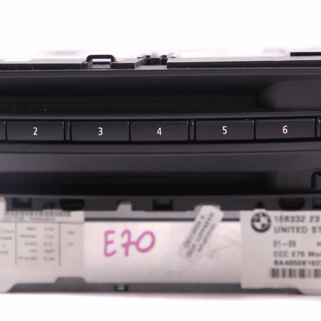 BMW X5 E70 Nawigacja CCC Radio - SKU 9191568 - Numer Części 9191568
