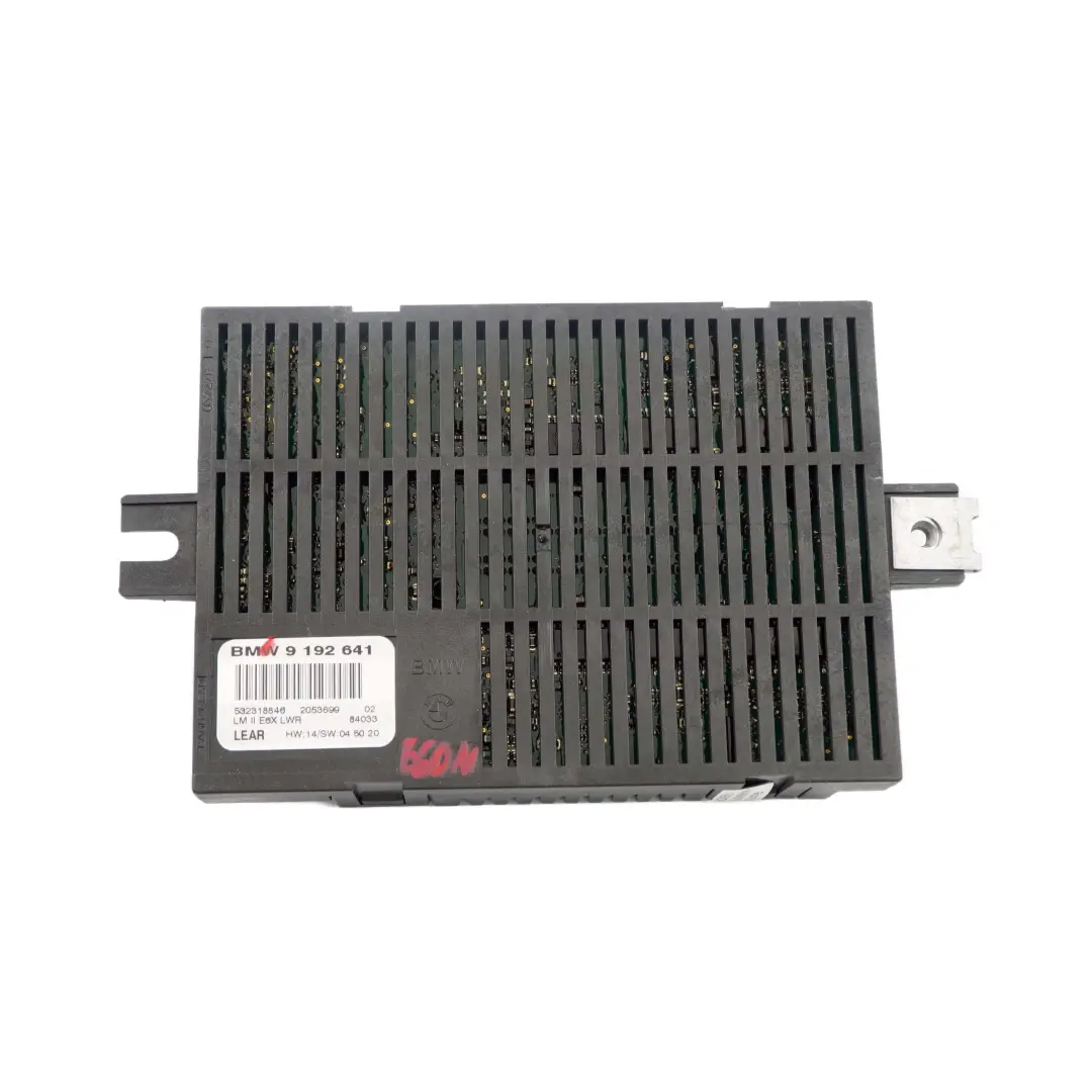 Modulo luci Unità di controllo ECU Lear LM II E6X LWR per BMW E60 LCI con numero di parte 9192641 BMW E60 LCI Modulo luci Unità di controllo ECU Lear LM II E6X LWR - SKU 9192641 - Numero di parte 9192641