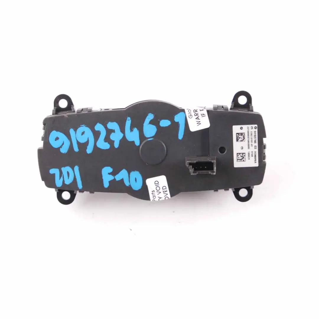 BMW F10 F11 Panel Włącznik Przełącznik Świateł - SKU 9192746-1 - Numer Części 9192746