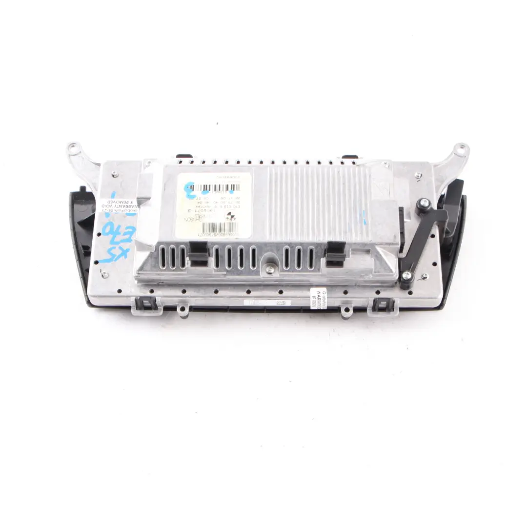 On-Board Monitor BMW X5 E70 X6 E71 Display Sat Nav System Screen 8,8" to with Part number 9194064 On-Board Monitor BMW X5 E70 X6 E71 Display Sat Nav System Screen 8,8" - SKU 9194064-3 - Part number 9194064