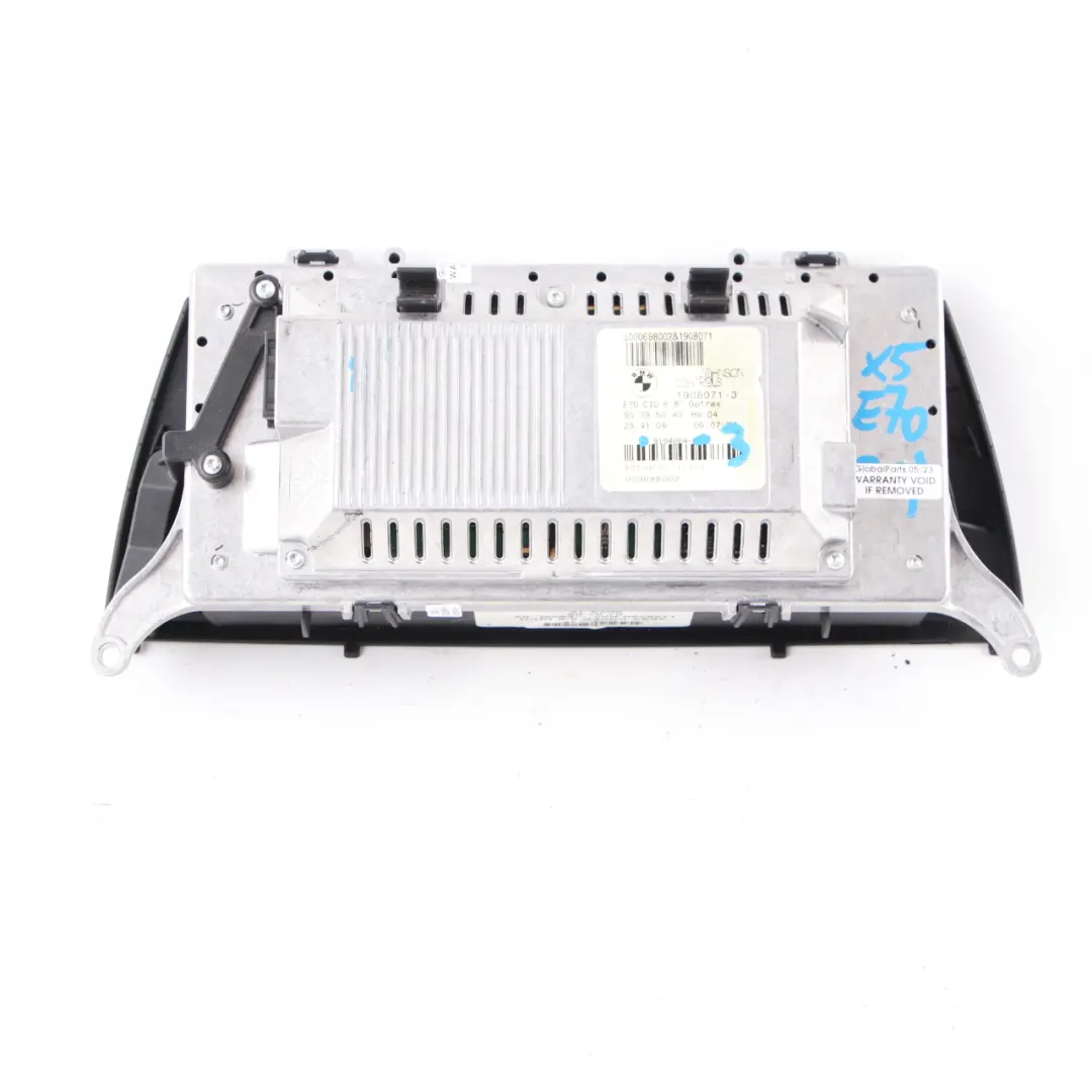  On-Board Monitor BMW X5 E70 X6 E71 Display Sat Nav System Screen 8,8" - SKU 9194064-3 - Part number 9194064