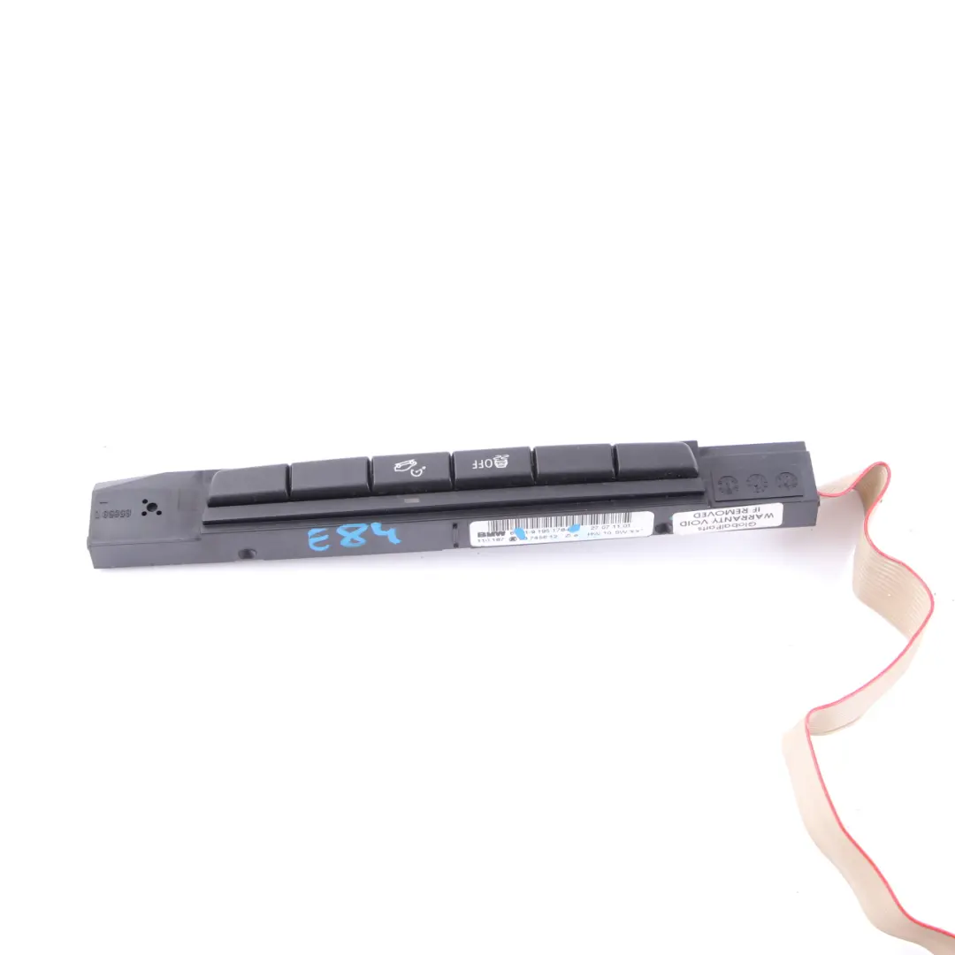 BMW X1 E84 Consola Central Unidad Interruptor Panel Perilla - SKU 9195178 - Número de pieza 9203970