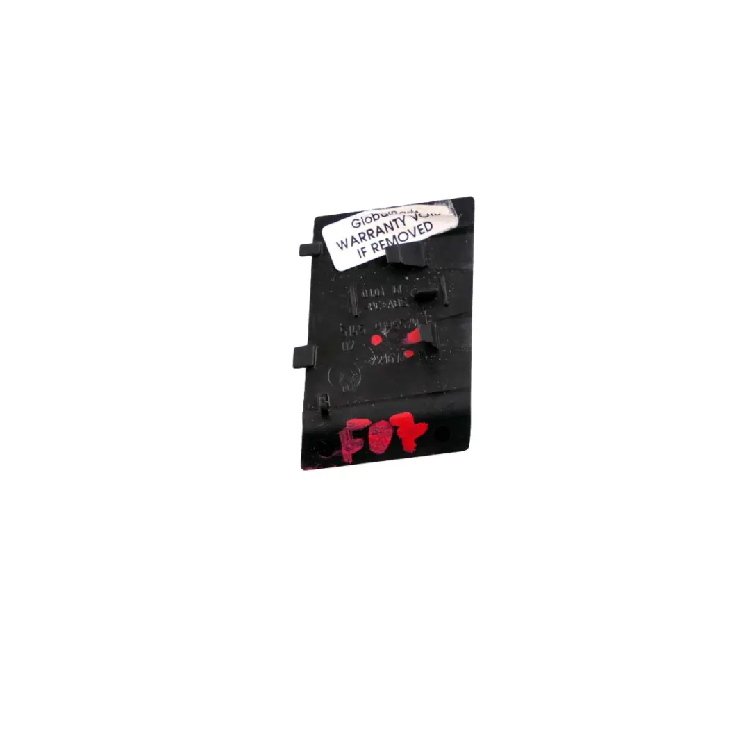 BMW F07 Cache Garniture Tableau de Bord Plastique Support Gauche - SKU 9195579 - Numéro de pièce 9195579