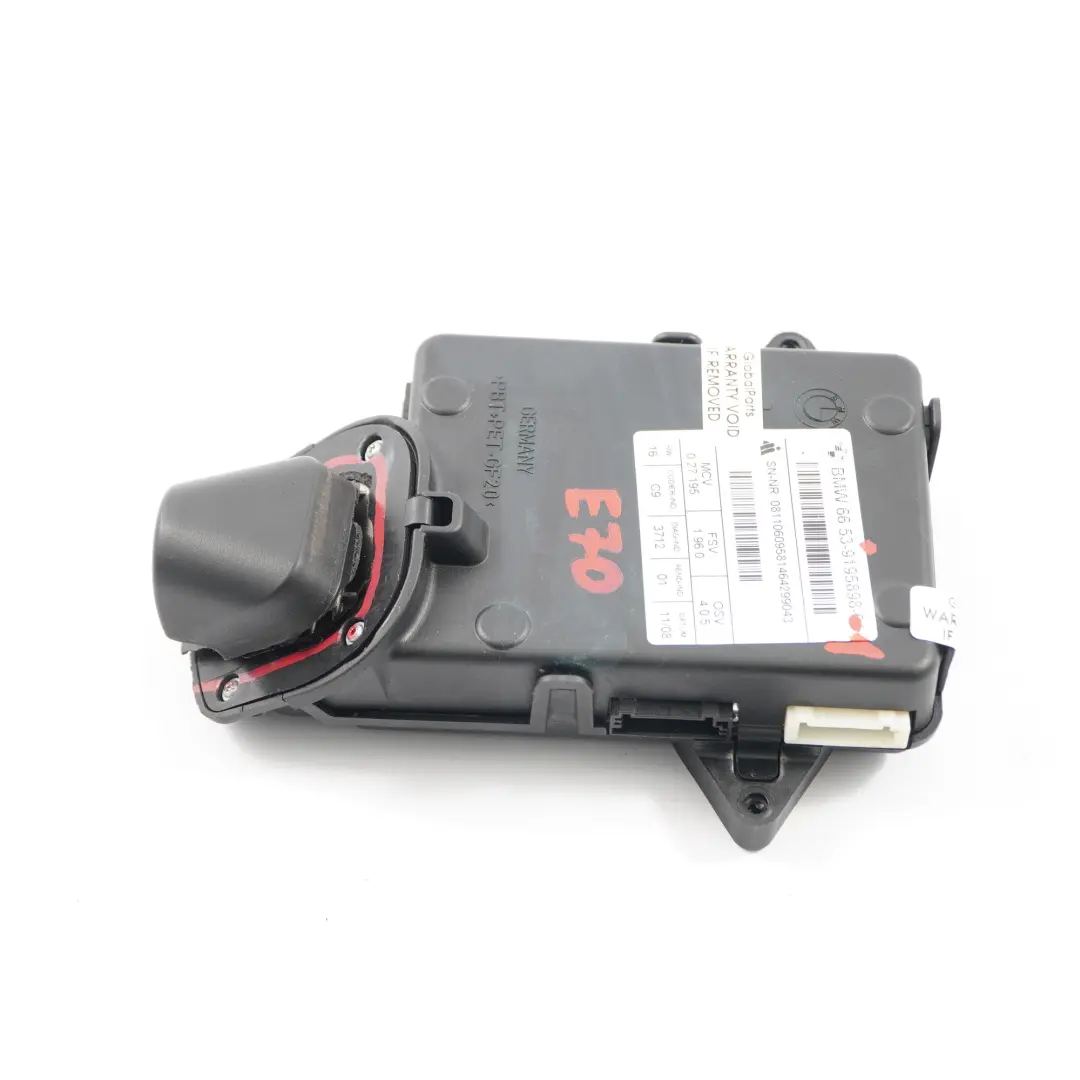 Telecamera di retromarcia Unità controllo posteriore per BMW X5 X6 E70 E71 con numero di parte 9195898 BMW X5 X6 E70 E71 Telecamera di retromarcia Unità controllo posteriore - SKU 9195898-1 - Numero di parte 9195898