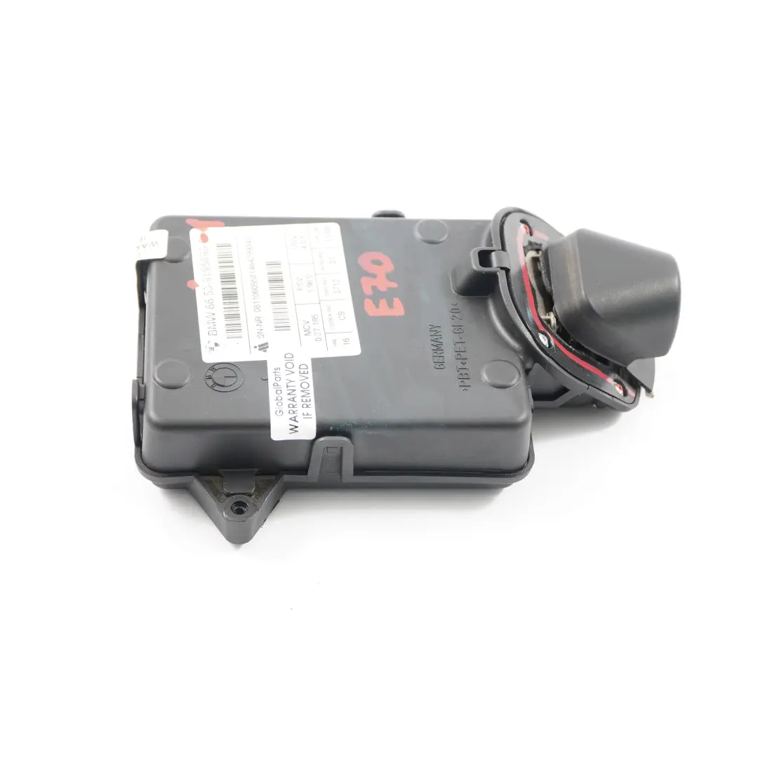 Cámara de marcha atrás Rear View Unidad de Control para BMW X5 X6 E70 E71 con número de pieza 9195898 BMW X5 X6 E70 E71 Cámara de marcha atrás Rear View Unidad de Control - SKU 9195898-1 - Número de pieza 9195898