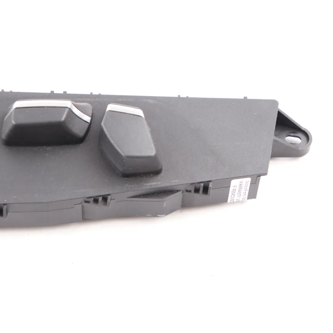Adjustment Switch BMW F01 F10 F11 Front Right O/S Panel Unit to Seat with Part number 9196151 Seat Adjustment Switch BMW F01 F10 F11 Front Right O/S Panel Unit - SKU 9196151 - Part number 9196151
