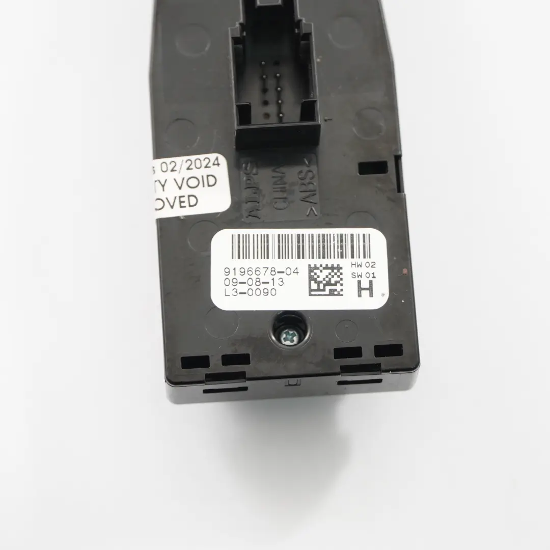 BMW F13 Fensterheber Schalter vorne Fahrer Seite Bedienfeld - SKU 9196678 - Teilenummer 9196678