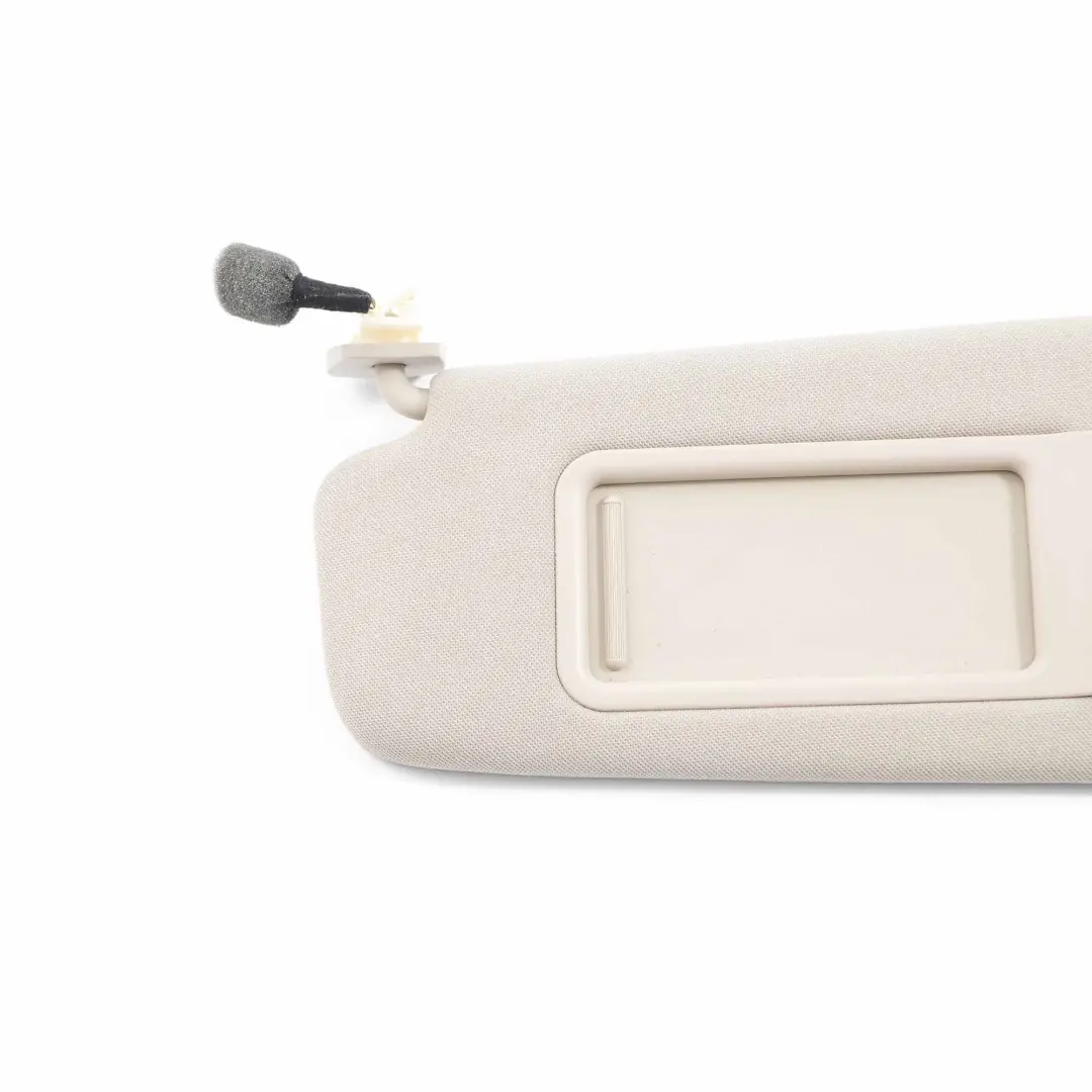 Sun Visor BMW F10 F11 Mirror Sunvisor Left N/S Trim Panel Oyster to with Part number 9196683 Sun Visor BMW F10 F11 Mirror Sunvisor Left N/S Trim Panel Oyster - SKU 9196683 - Part number 9196683