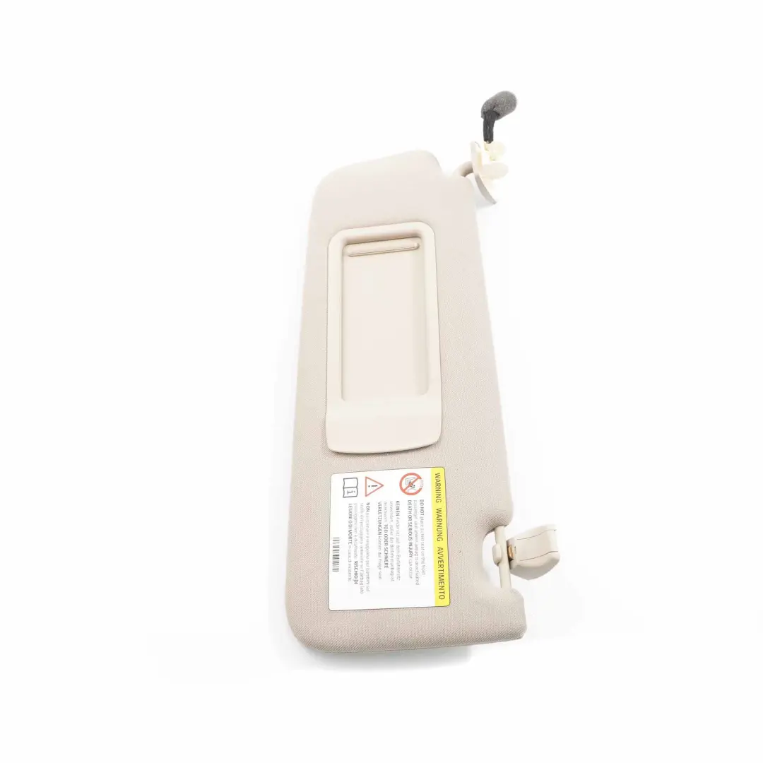  Sonnenblende BMW F10 F11 Spiegel Links Trim Panel Oyster - SKU 9196683 - Teilenummer 9196683