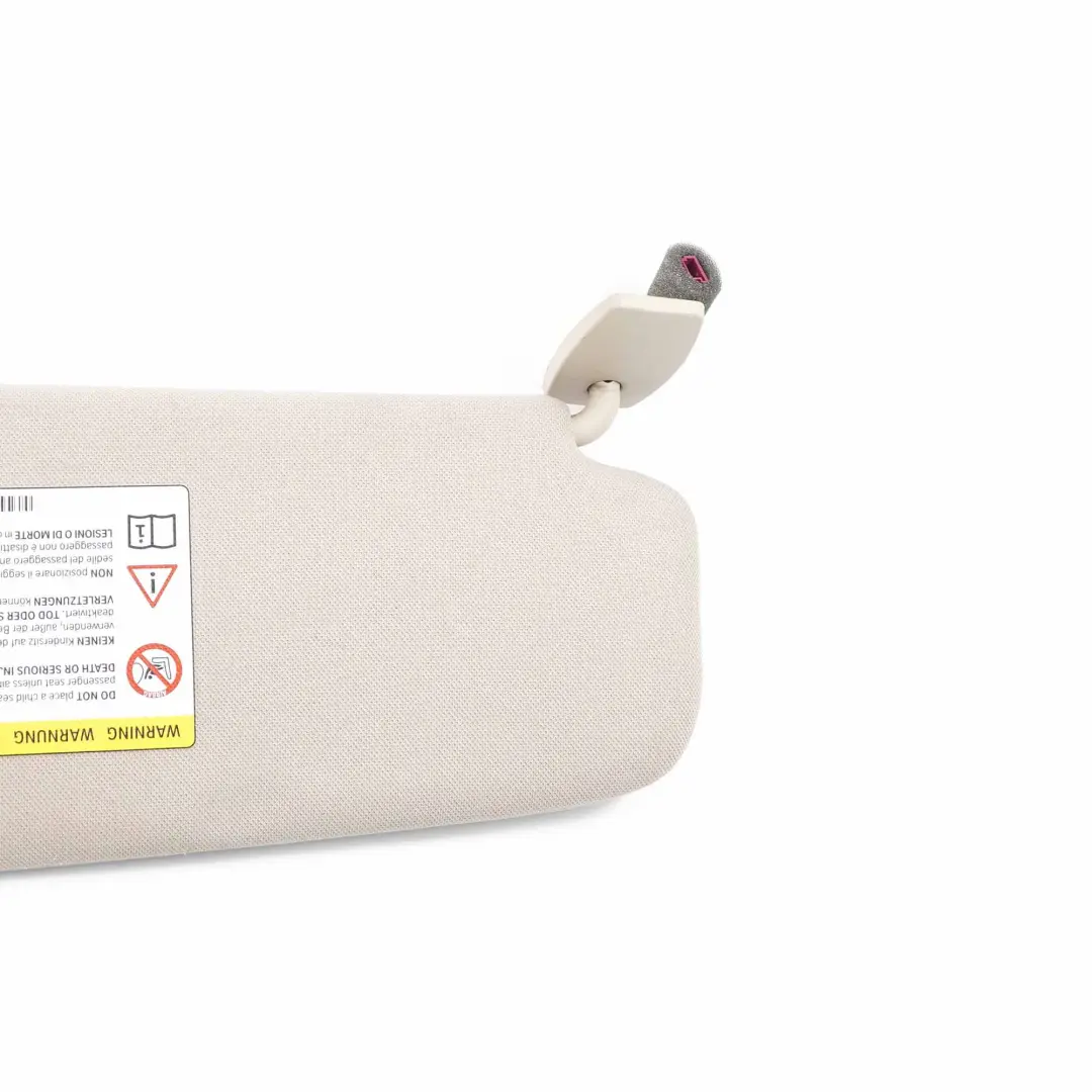  Pare-soleil BMW F10 F11 Rétroviseur Droit Trim Panel Oyster 9196684 - SKU 9196683 - Numéro de pièce 9196683