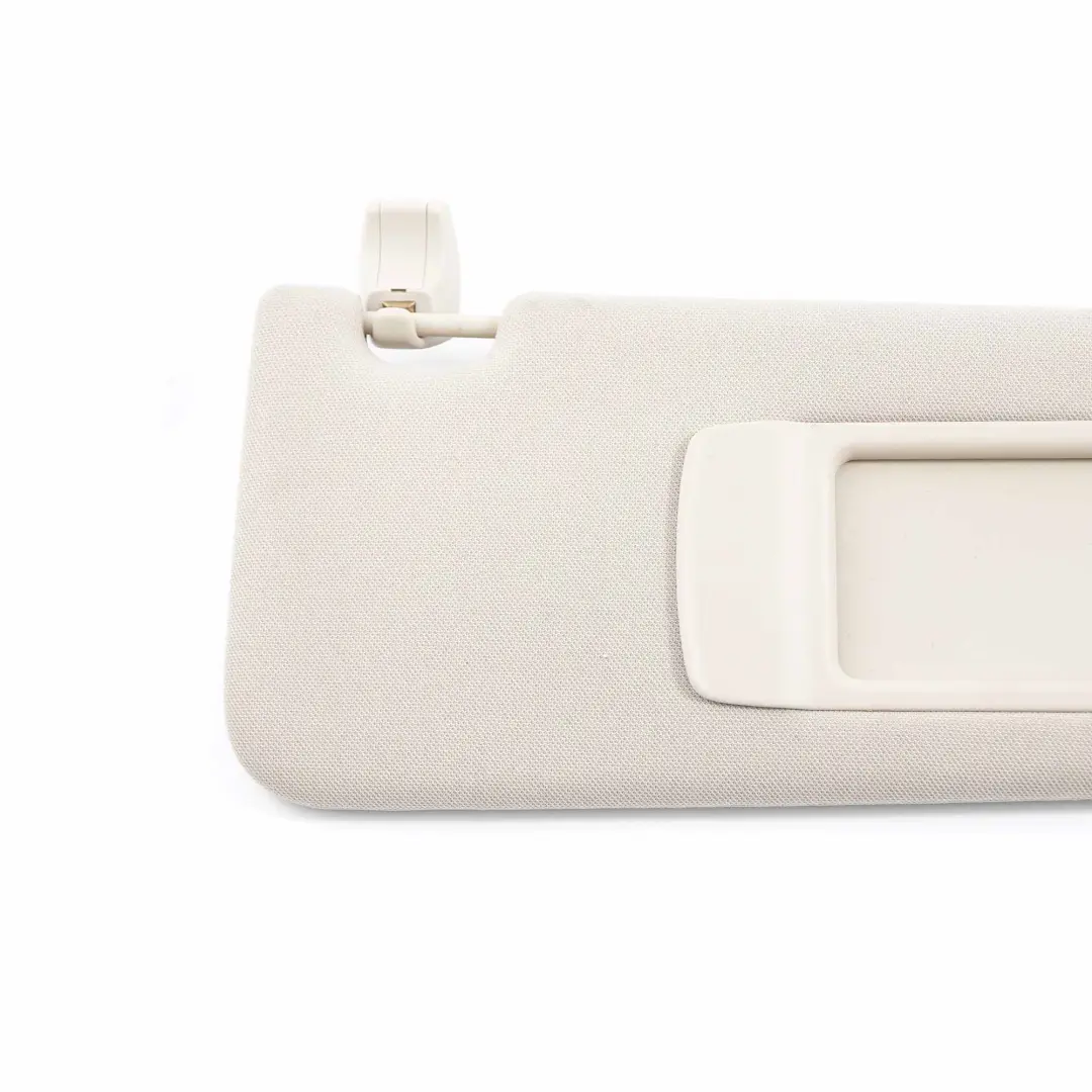 Sun Visor BMW F10 F11 Mirror Sunvisor Right O/S Trim Panel Oyster to with Part number 9196684 Sun Visor BMW F10 F11 Mirror Sunvisor Right O/S Trim Panel Oyster - SKU 9196684 - Part number 9196684