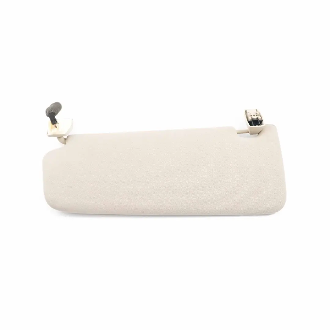 Sun Visor BMW F10 F11 Mirror Sunvisor Right O/S Trim Panel Oyster to with Part number 9196684 Sun Visor BMW F10 F11 Mirror Sunvisor Right O/S Trim Panel Oyster - SKU 9196684 - Part number 9196684