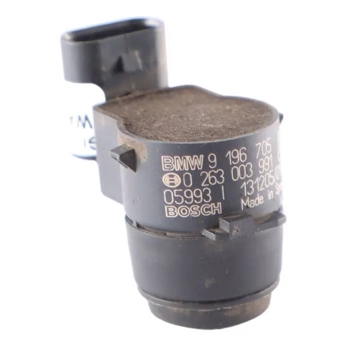  Sensor aparcamient BMW E87 E90 E91 Mini R55 R60 PDC Zafiro negro ultrasónico 475 - SKU 9196705-BS - Número de pieza 9196705