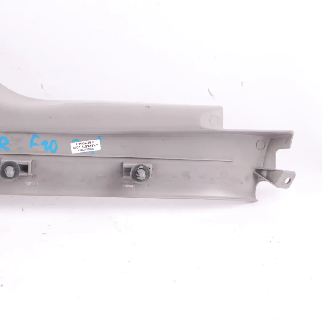 Door Sill BMW F10 F11 Entrance Cover Trim Panel Rear Right O/S Grey 9162724 to with Part number 9196824 Door Sill BMW F10 F11 Entrance Cover Trim Panel Rear Right O/S Grey 9162724 - SKU 9196824 - Part number 9196824
