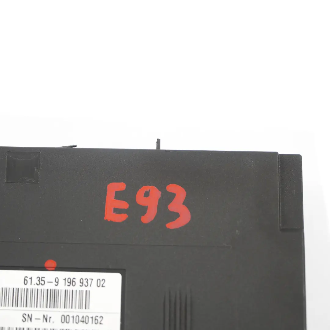 BMW E93 Convertible Seat Control Unit Module ECU FSV 7.14.0 - SKU 9196937 - Part number 9196937