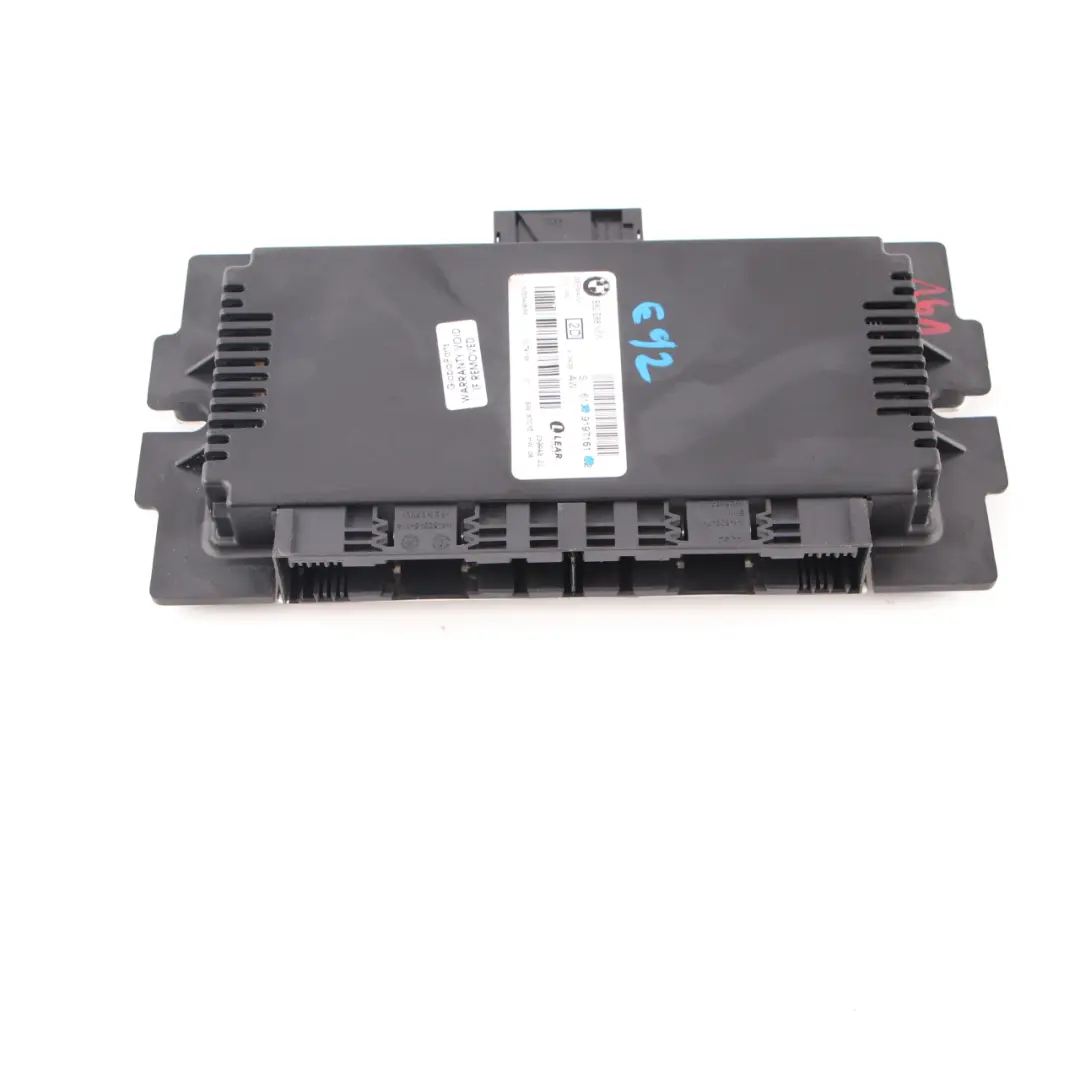 Light Control Unit ECU Footwell Light Module PL2 FRM II Lear to BMW E92 with Part number 9197161 BMW E92 Light Control Unit ECU Footwell Light Module PL2 FRM II Lear - SKU 9197161-2 - Part number 9197161