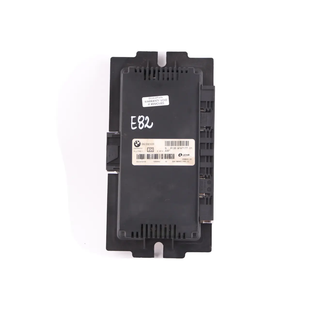 BMW E82 Modulo Luci Vano Piedi Unità Di Controllo ECU NSW PL2 FRM II 9197177