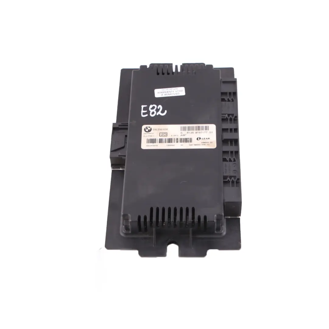 Fußraumbeleuchtungsmodul Steuergerät ECU NSW PL2 FRM II für BMW E82 mit Teilenummer 9197177 BMW E82 Fußraumbeleuchtungsmodul Steuergerät ECU NSW PL2 FRM II - SKU 9197177 - Teilenummer 9197177