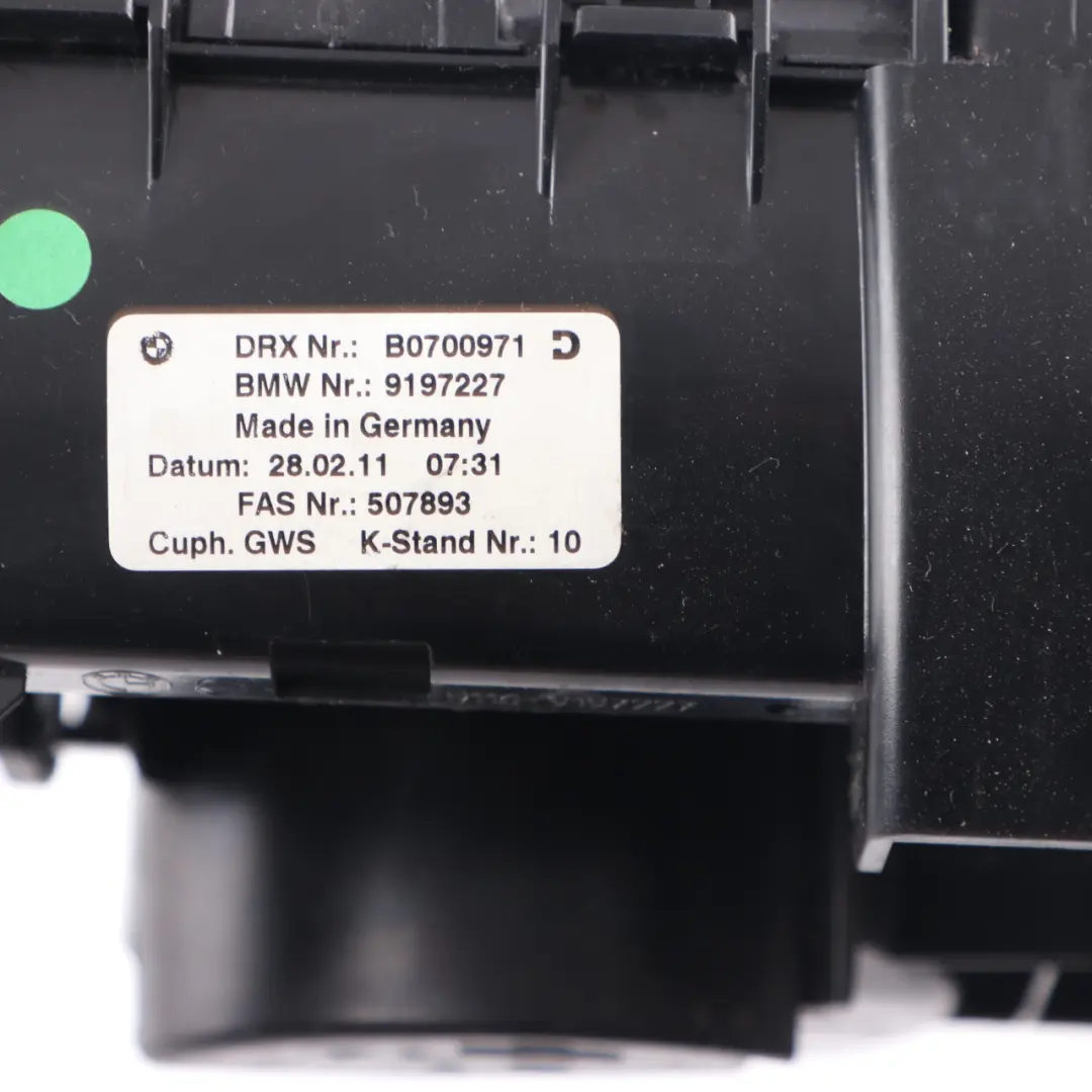 Holder BMW F12 Centre Console Storage Wood Finish Trim Cover to Cup with Part number 9197227 Cup Holder BMW F12 Centre Console Storage Wood Finish Trim Cover - SKU 9197227 - Part number 9197227