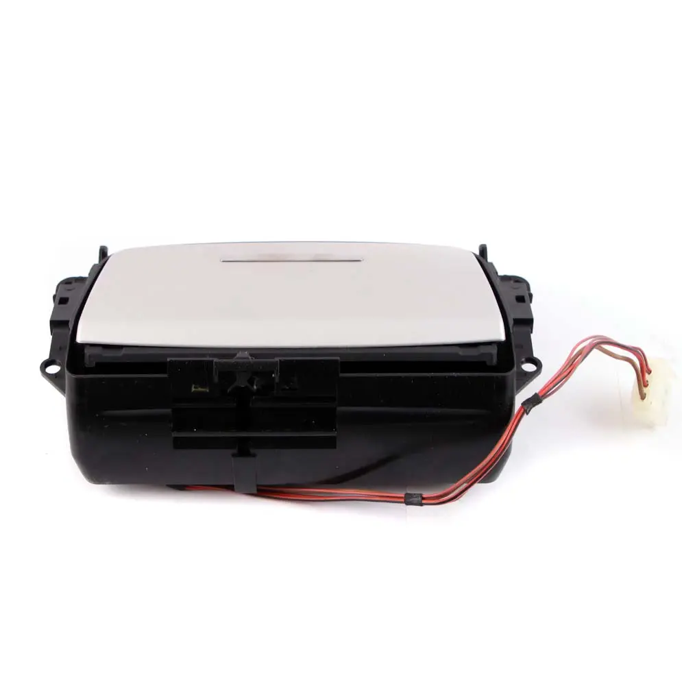 BMW 3 Series E92 E93 Centre Console Ashtray Ash Tray Cover Satinsilber Silver - SKU 9197245 - Part number 9197276