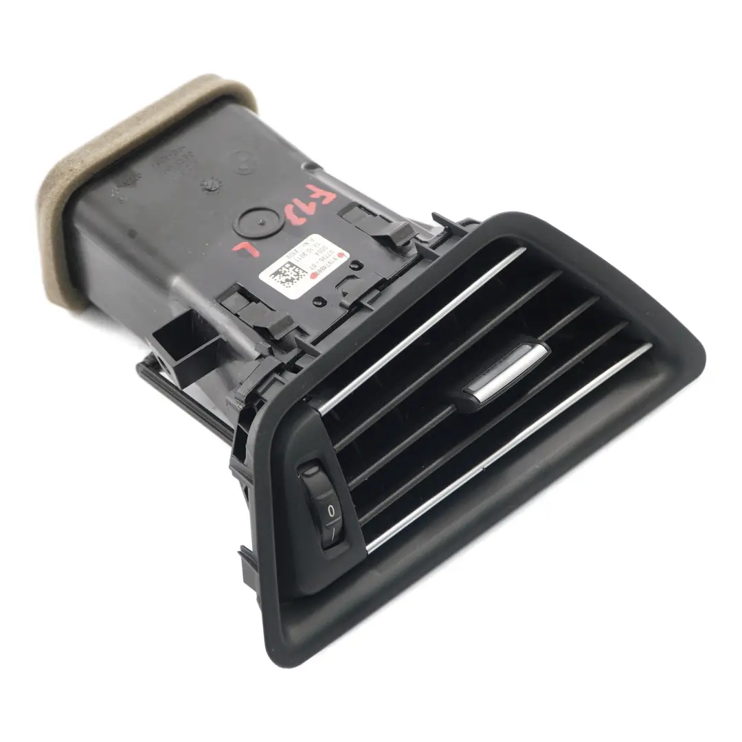 Vent BMW F06 F12 F13 Dashboard Fresh Air Grille Left N/S Black to Air with Part number 9197488 Air Vent BMW F06 F12 F13 Dashboard Fresh Air Grille Left N/S Black - SKU rhd-9197488 - Part number 9197488