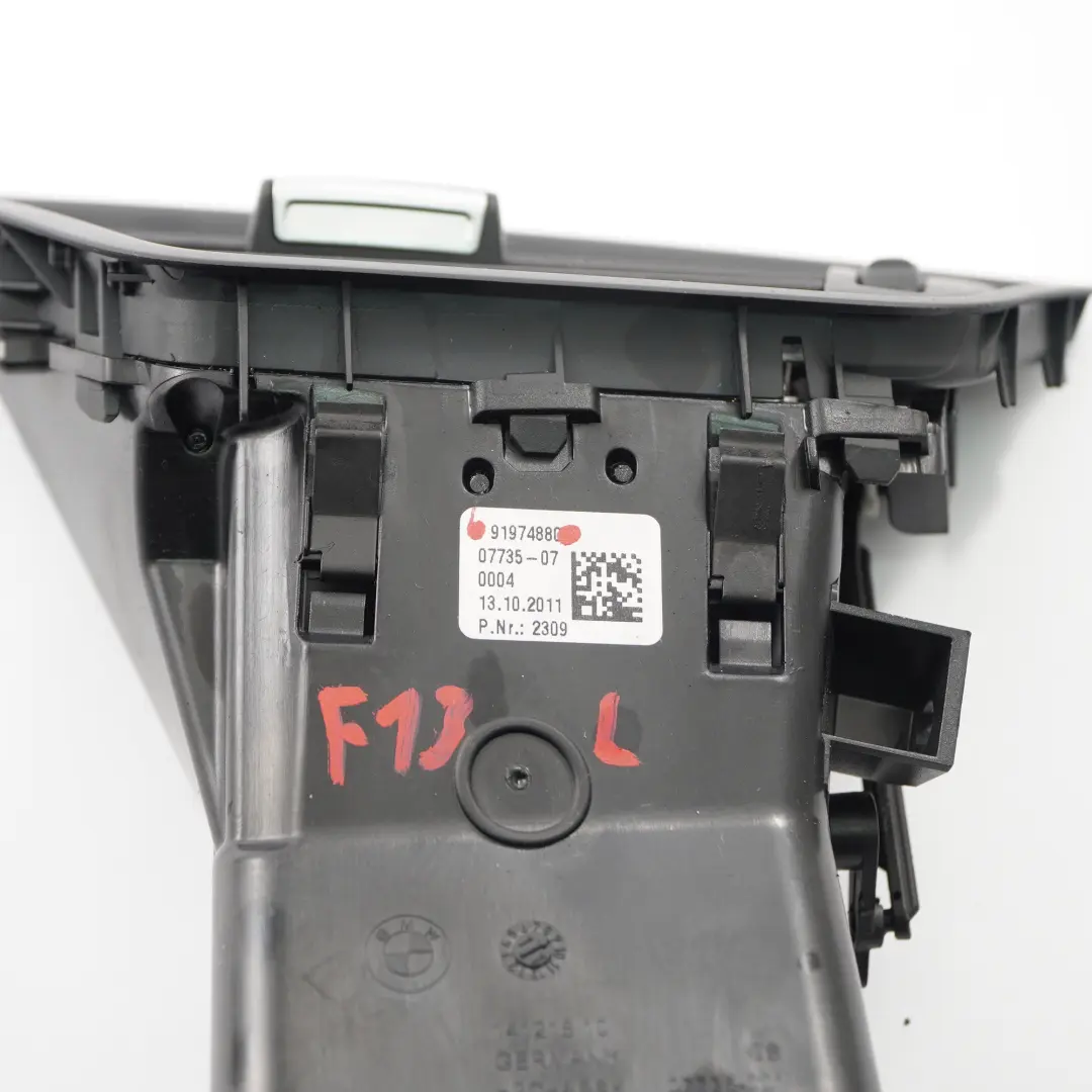 Vent BMW F06 F12 F13 Dashboard Fresh Air Grille Left N/S Black to Air with Part number 9197488 Air Vent BMW F06 F12 F13 Dashboard Fresh Air Grille Left N/S Black - SKU rhd-9197488 - Part number 9197488