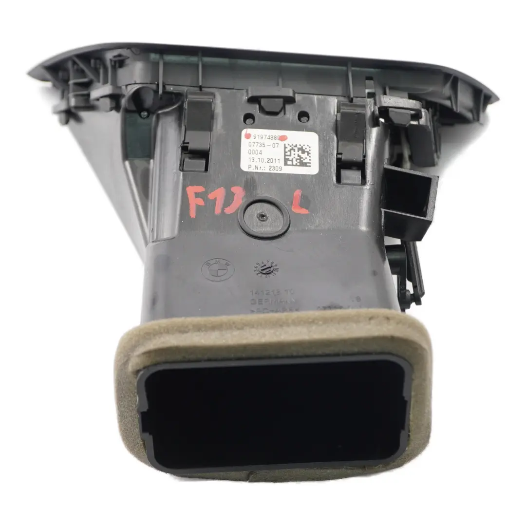 Vent BMW F06 F12 F13 Dashboard Fresh Air Grille Left N/S Black to Air with Part number 9197488 Air Vent BMW F06 F12 F13 Dashboard Fresh Air Grille Left N/S Black - SKU rhd-9197488 - Part number 9197488