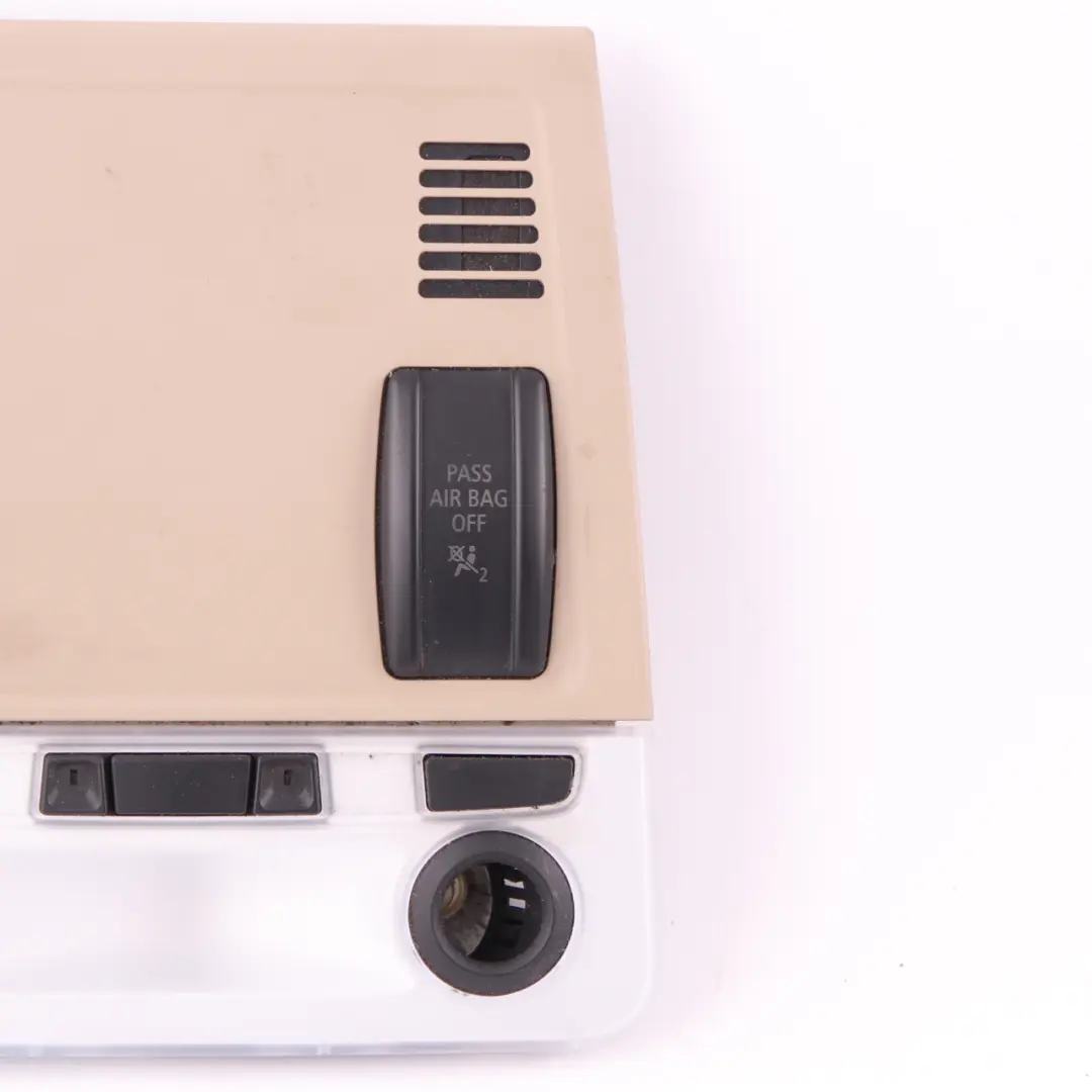 Roof Switch BMW E92 Coupe Unit Interior Reading Light Control Unit Beige to with Part number 9197748 Roof Switch BMW E92 Coupe Unit Interior Reading Light Control Unit Beige - SKU 9197748 - Part number 9197748