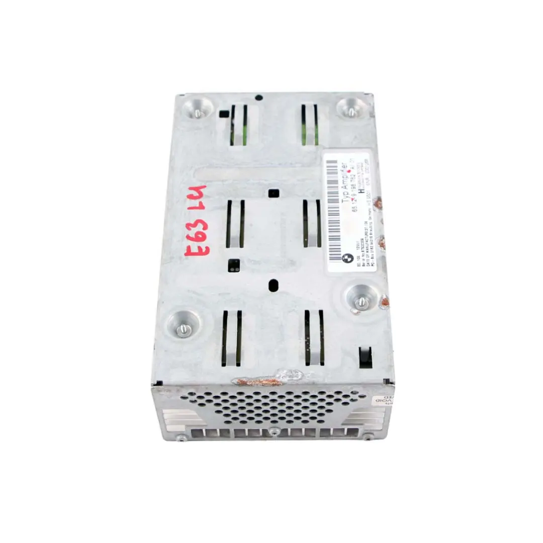 Top Hifi System Amplifier Control Unit Module to BMW E60 E61 E63 E64 LCI with Part number 9198762 BMW E60 E61 E63 E64 LCI Top Hifi System Amplifier Control Unit Module - SKU 9198762 - Part number 9198762