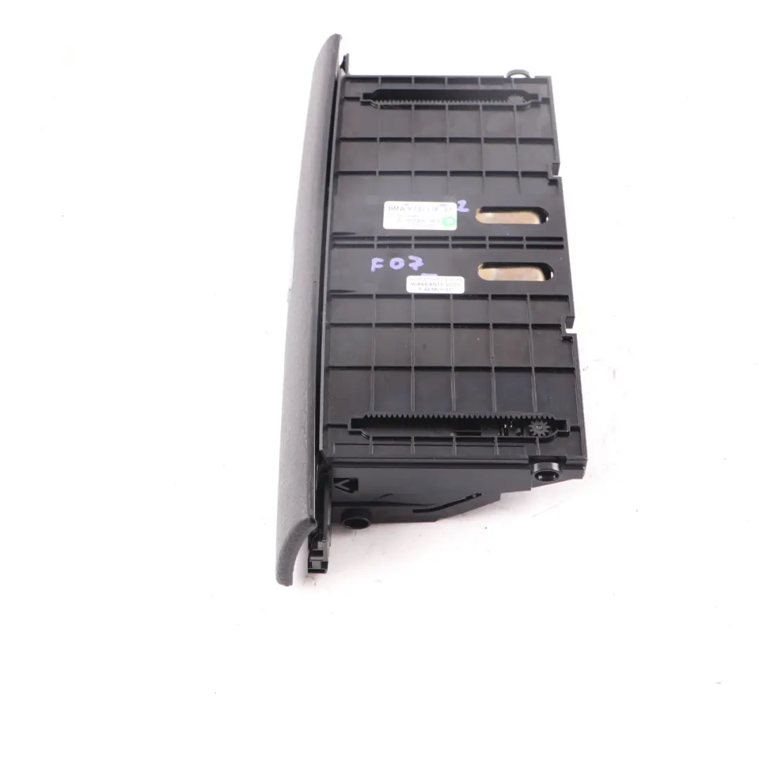 BMW F07 Scatola portaoggetti Cruscotto Centrale Pannello Strumenti Nero - SKU 9199118-2 - Numero di parte 9199118