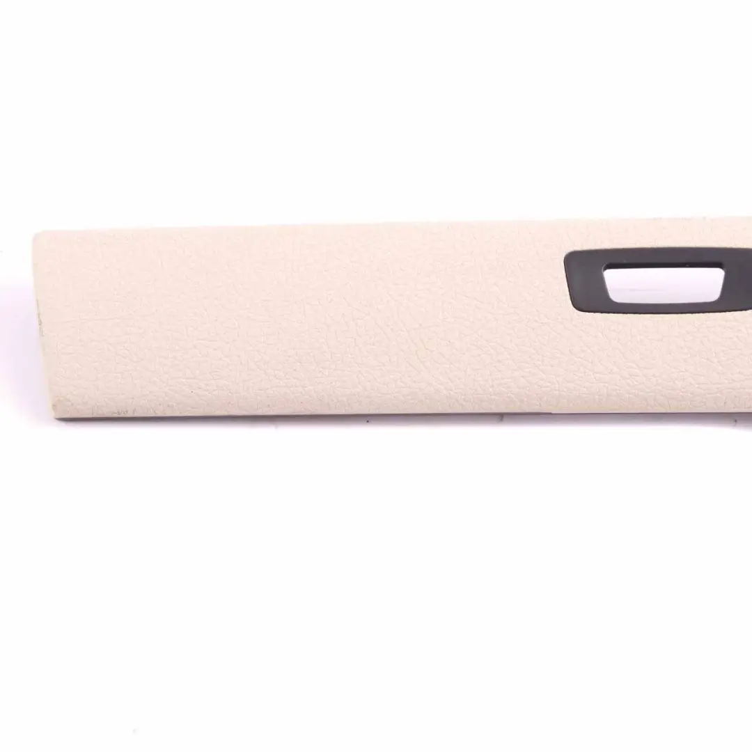 BMW F07 Storage Box Dashboard Centre Console Instrument Panel Strip Ivory White - SKU 9199121 - Part number 9199121