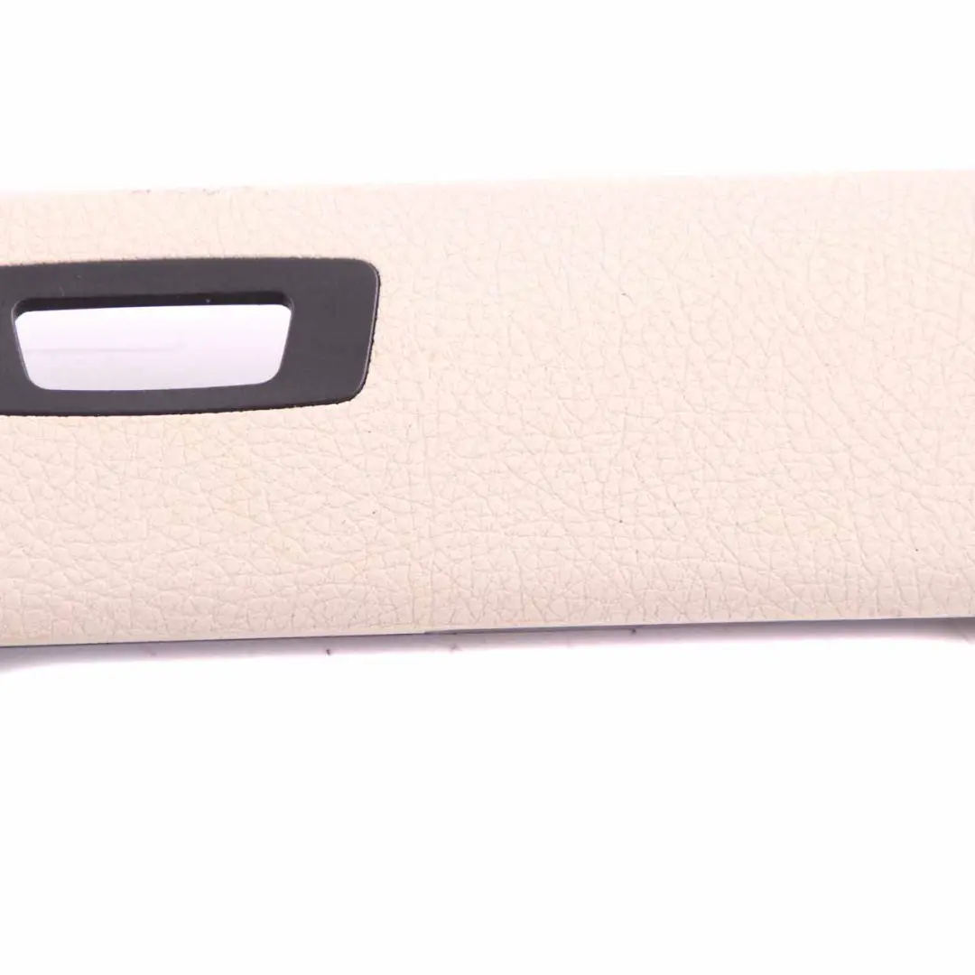 BMW F07 Storage Box Dashboard Centre Console Instrument Panel Strip Ivory White - SKU 9199121 - Part number 9199121